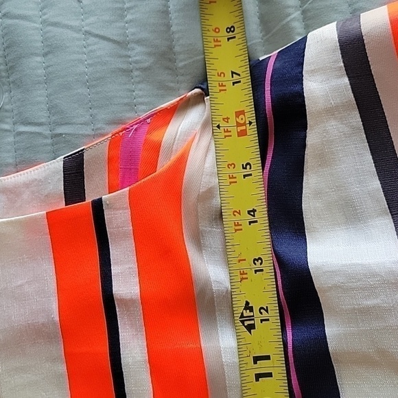 VILAGALLO BRIGHTLY STRIPED TUNIC DRESS SIZE 38(US 10) - Picture 9 of 11